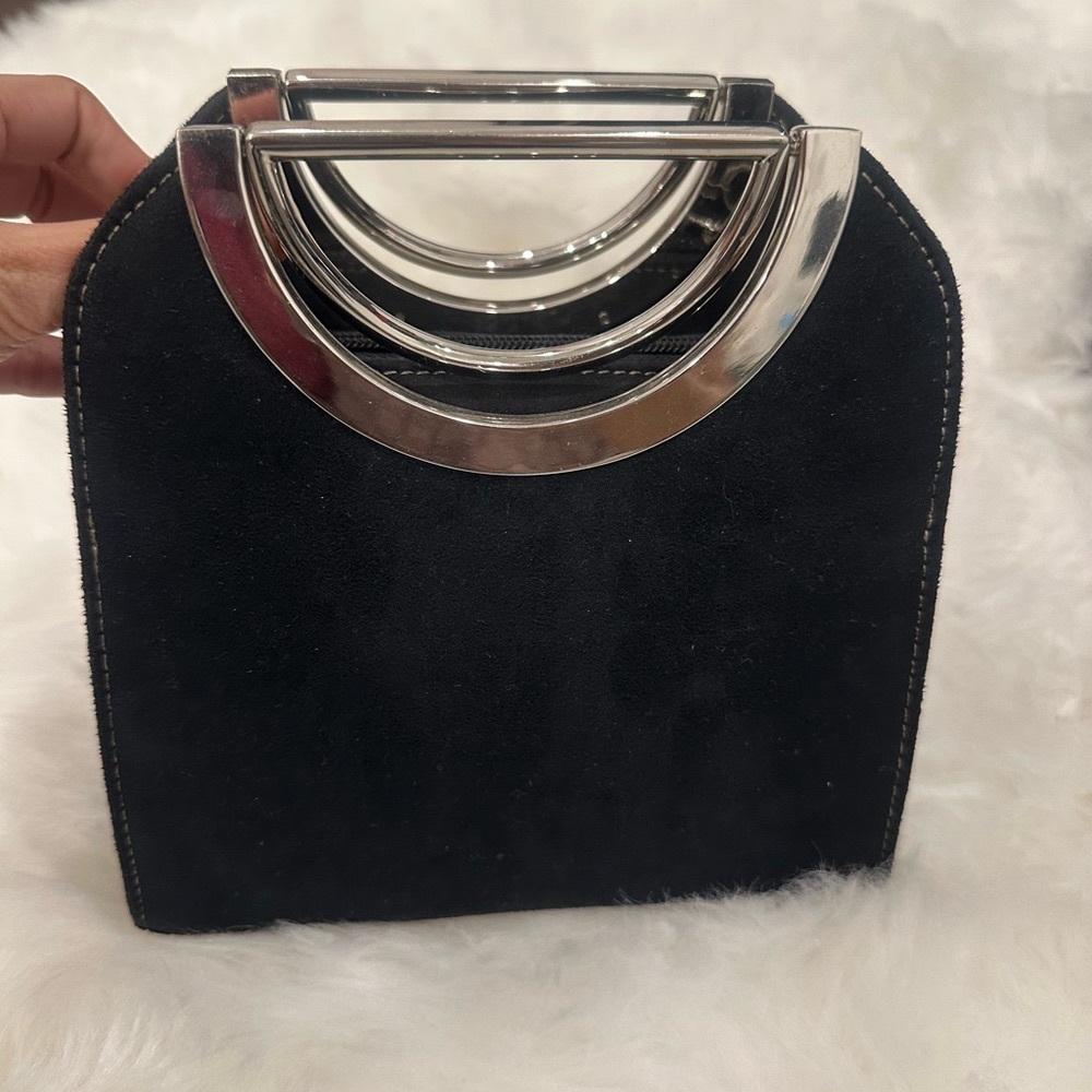 Suede small bag